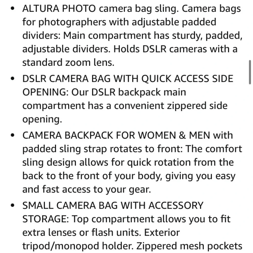 Altura Camera Bag